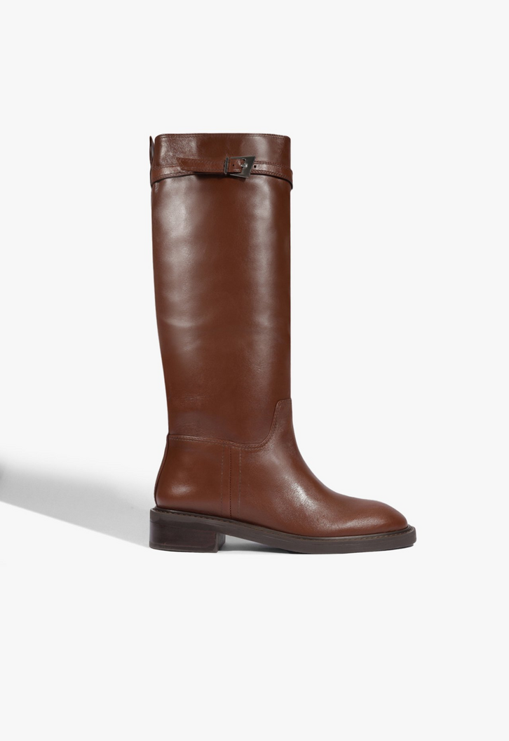 Bota Modern Couro Marrom