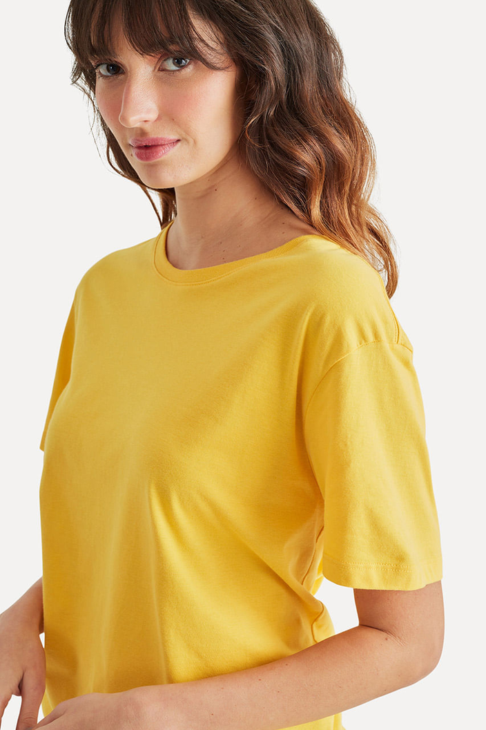 CAMISETA AMARELA RESERVA SIMPLES MASCULI