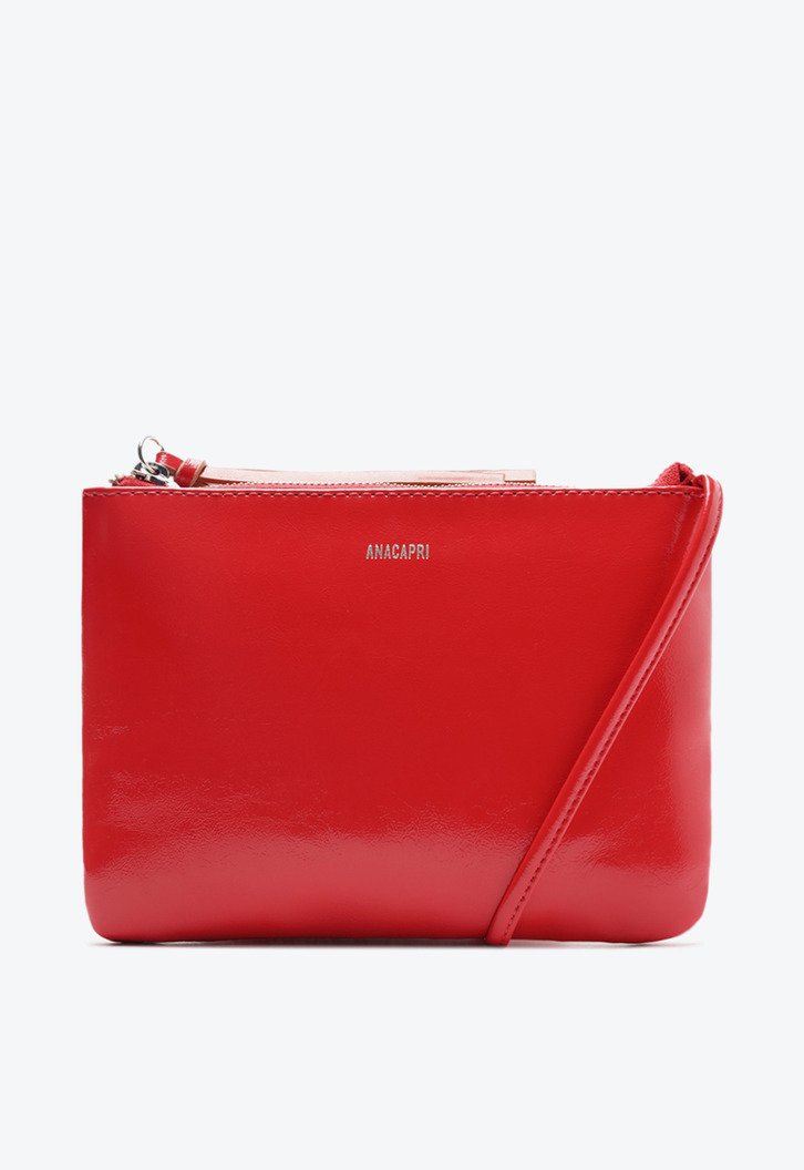 Bolsa Tiracolo Média Basic Vermelha