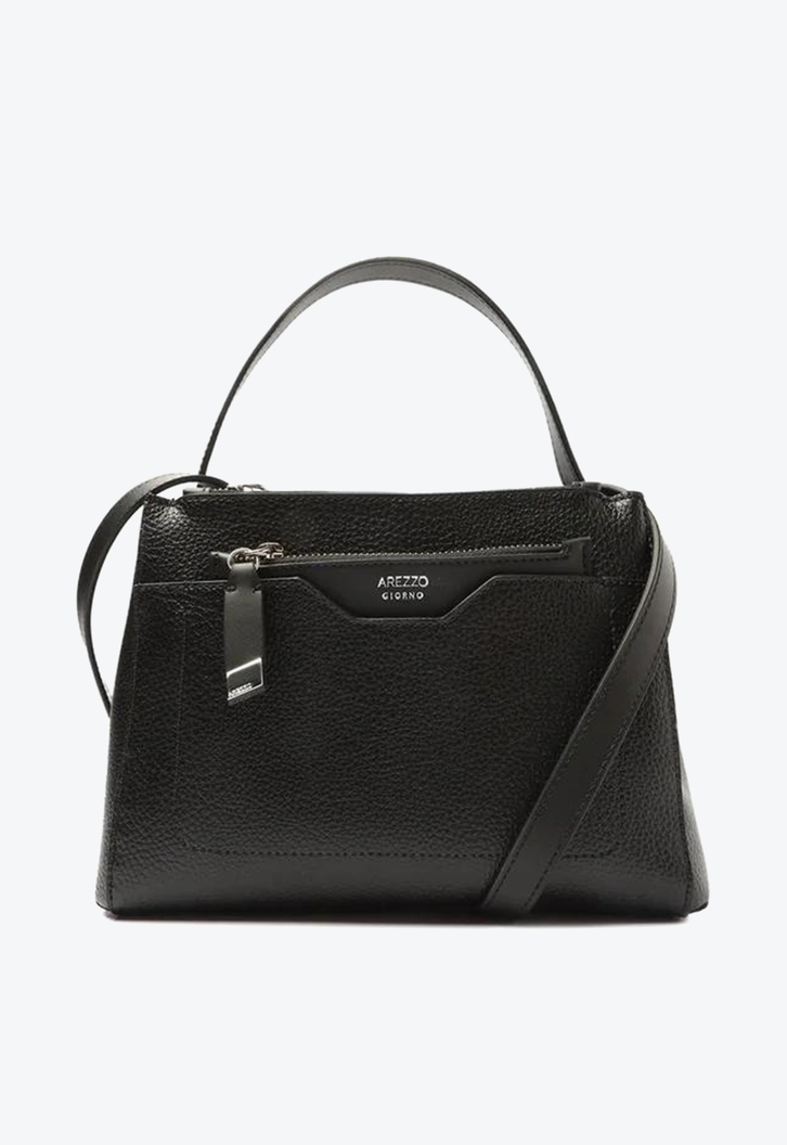 Bolsa Tote Preta Arezzo Emilly Média