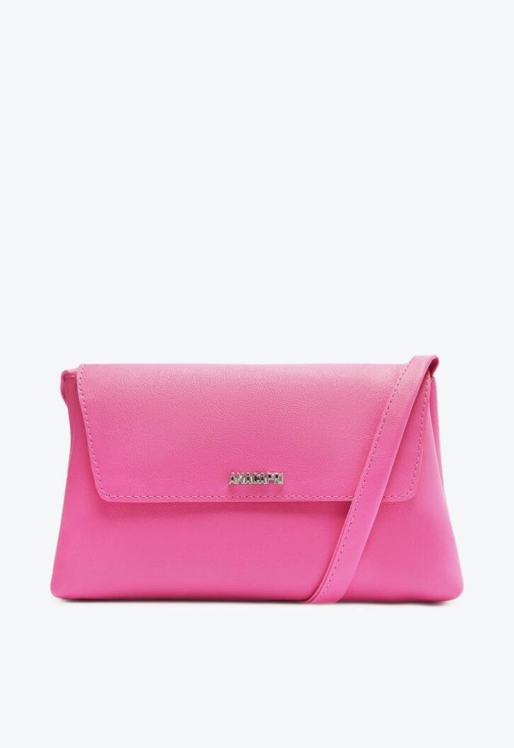 Crossbody Rosa Pink Aba Retangular Média