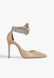 Sandália High-Heel Nude