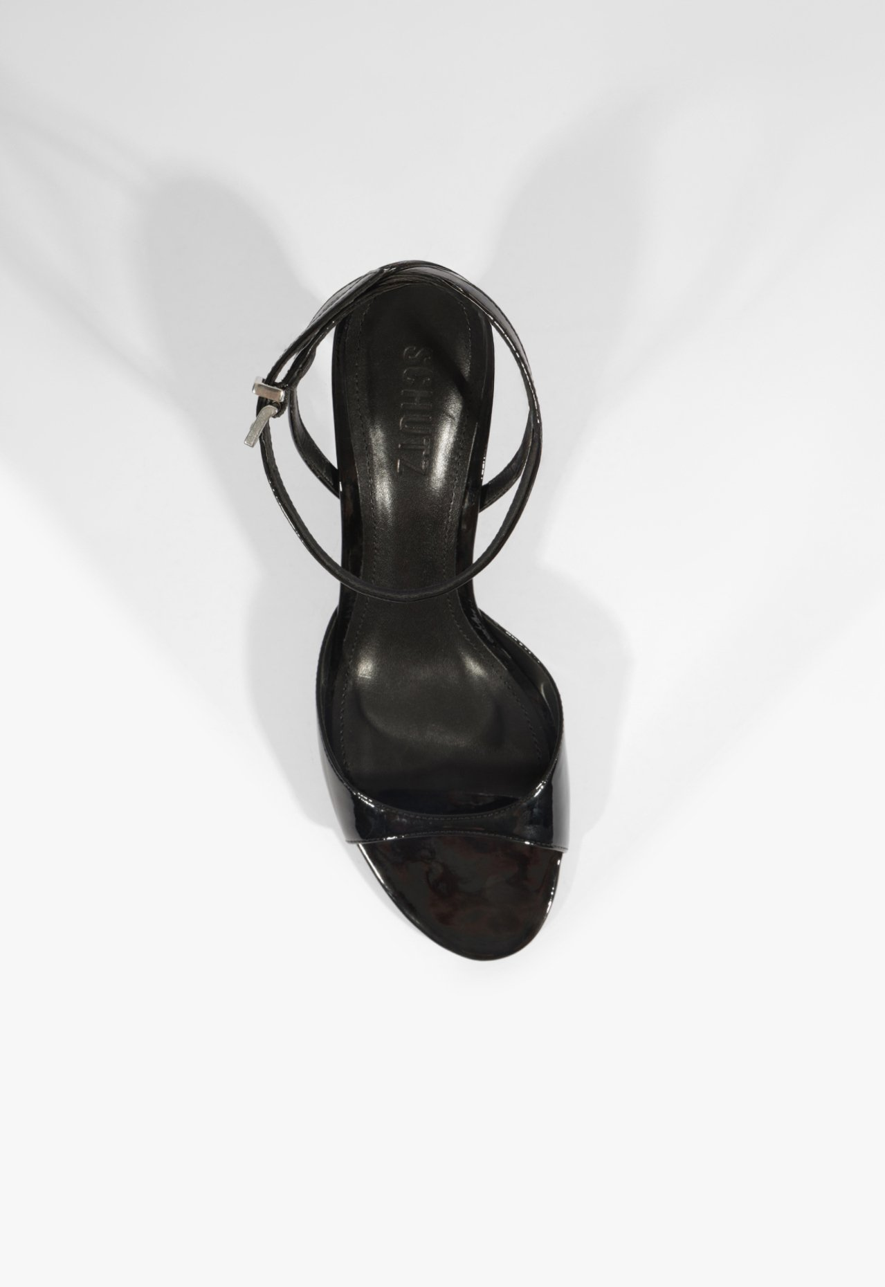 Sandália Amie Chain Mid Preta | ZZ MALL