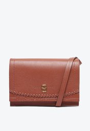 Bolsa Tiracolo Marrom Schutz Pequena Tamis Couro