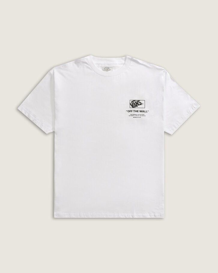 Camiseta Manga Curta Stacked Hi White