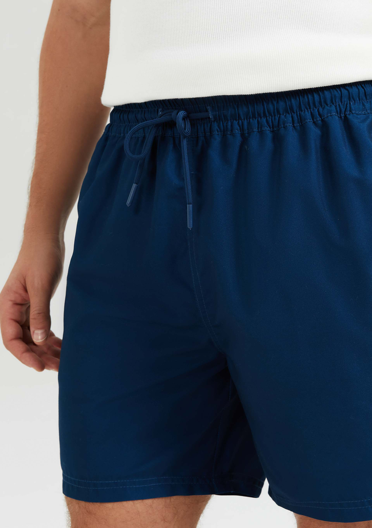 Shorts Praia Azul Marinho Hering Básico