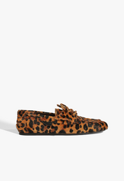 Mocassim Dockside Noemi Couro Animal Print