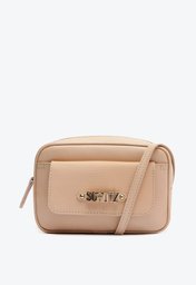 BOLSA TIRACOLO BEGE SCHUTZ PEQUENA ALANA