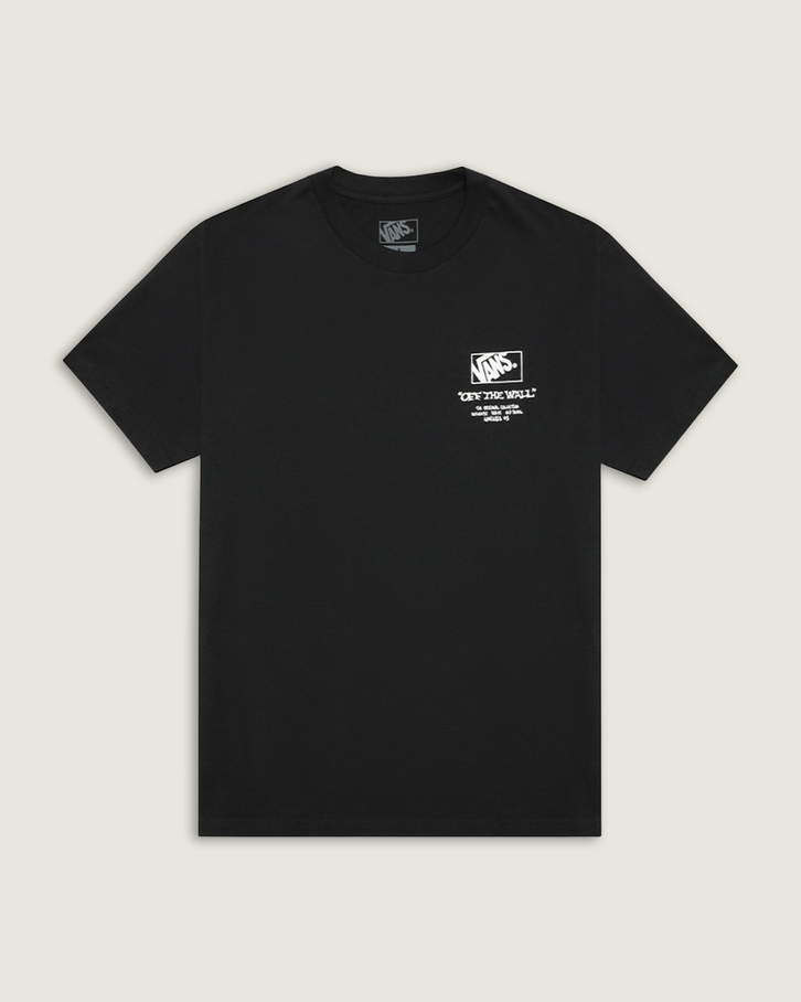 Camiseta Ss Circle Bones Black