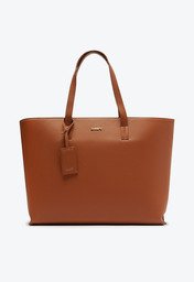 Bolsa shopping Grande Bag Charm Marrom