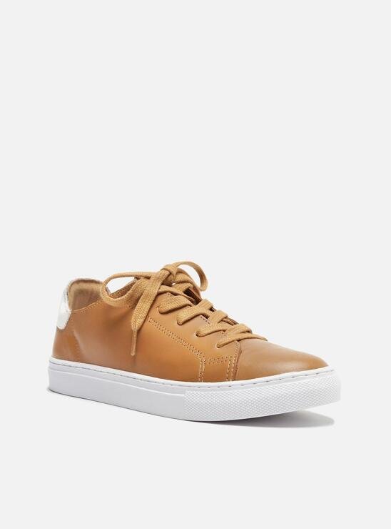 TÊNIS FLATFORM MARROM AREZZO AMARRAÇÃO