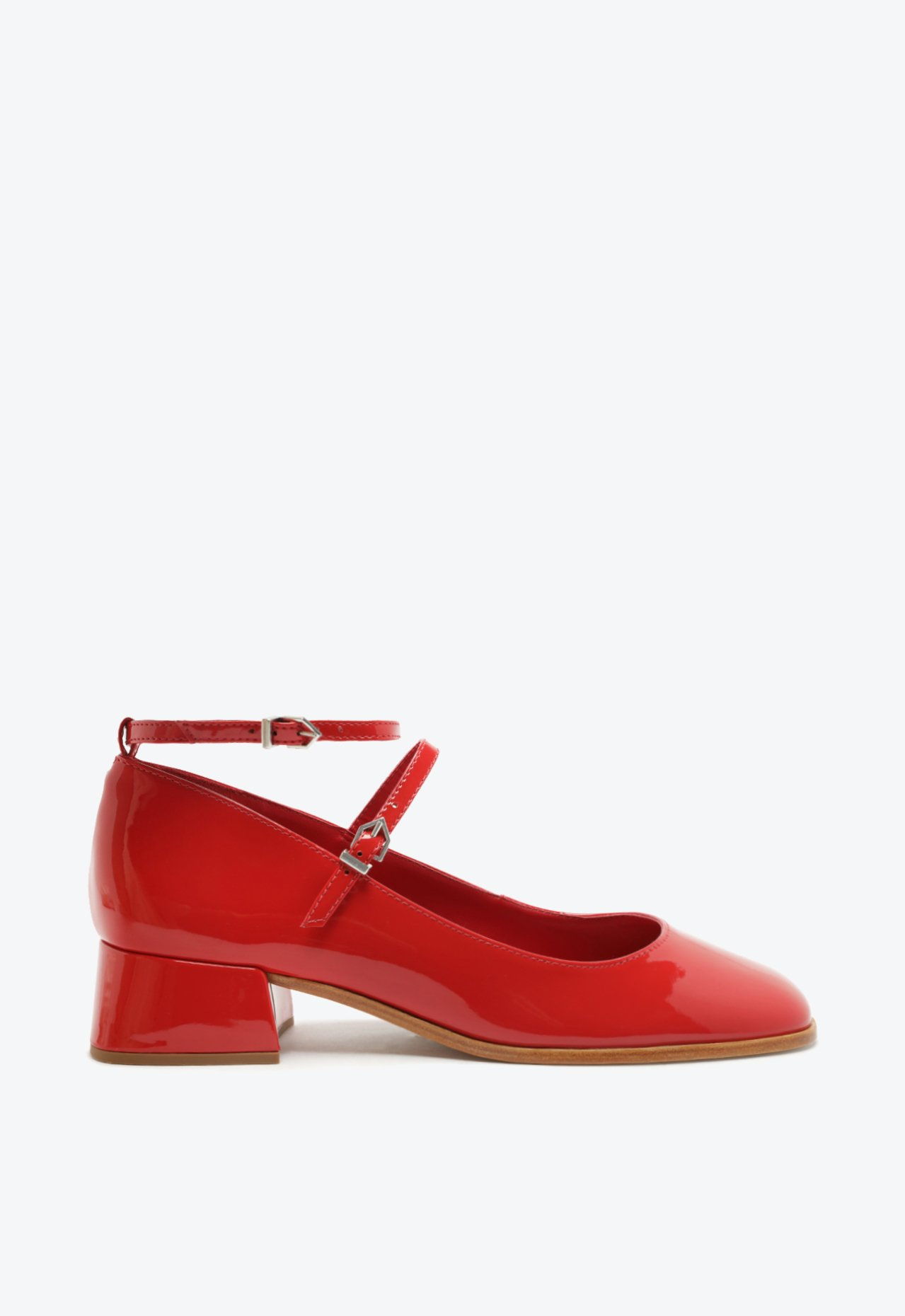 Sapato Vermelho Schutz Bonéca Dorothy Verniz | ZZ MALL