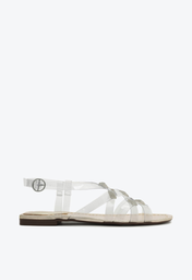 Sapato Metalizada Schutz Georgia Flat