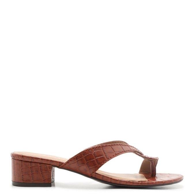 Sandália de dedo arezzo clearance