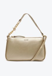 Bolsa Tiracolo Dourada Anacapri Corrente Média