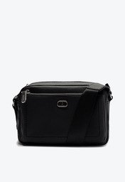Bolsa Tiracolo Média Floater Gorgurão Preta