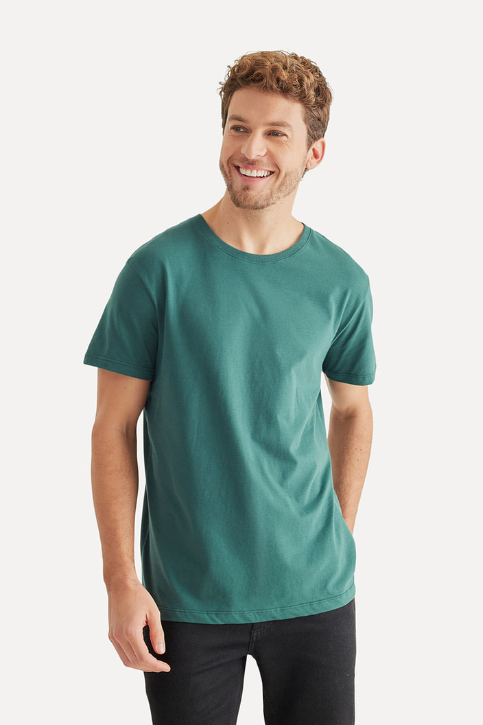 CAMISETA VERDE RESERVA SIMPLES MASCULINA