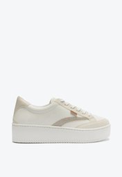 Tênis Branco Anacapri Detalhes Glam Sola Alta