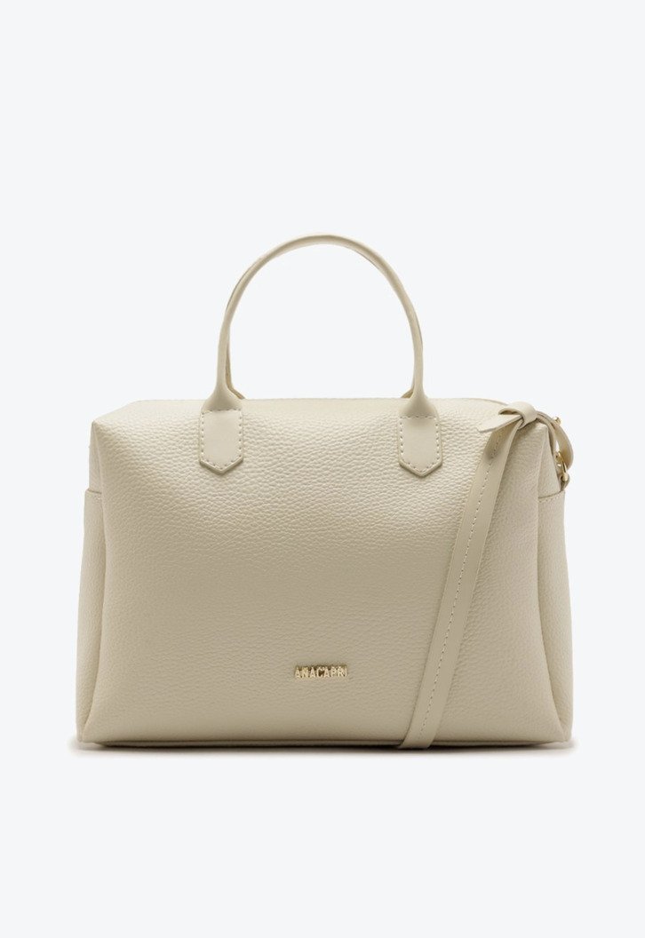 Bolsa Tote Média Arredondada Branca