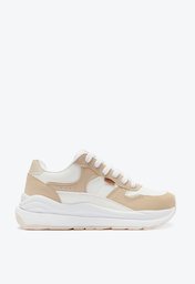 Tênis Branco E Nude Anacapri Sporty Robusto Multineutro