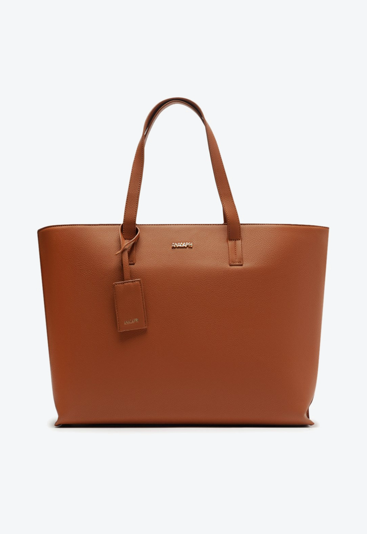 Bolsa shopping Grande Bag Charm Marrom