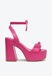 Clarita Platform 120 Fluo Pink