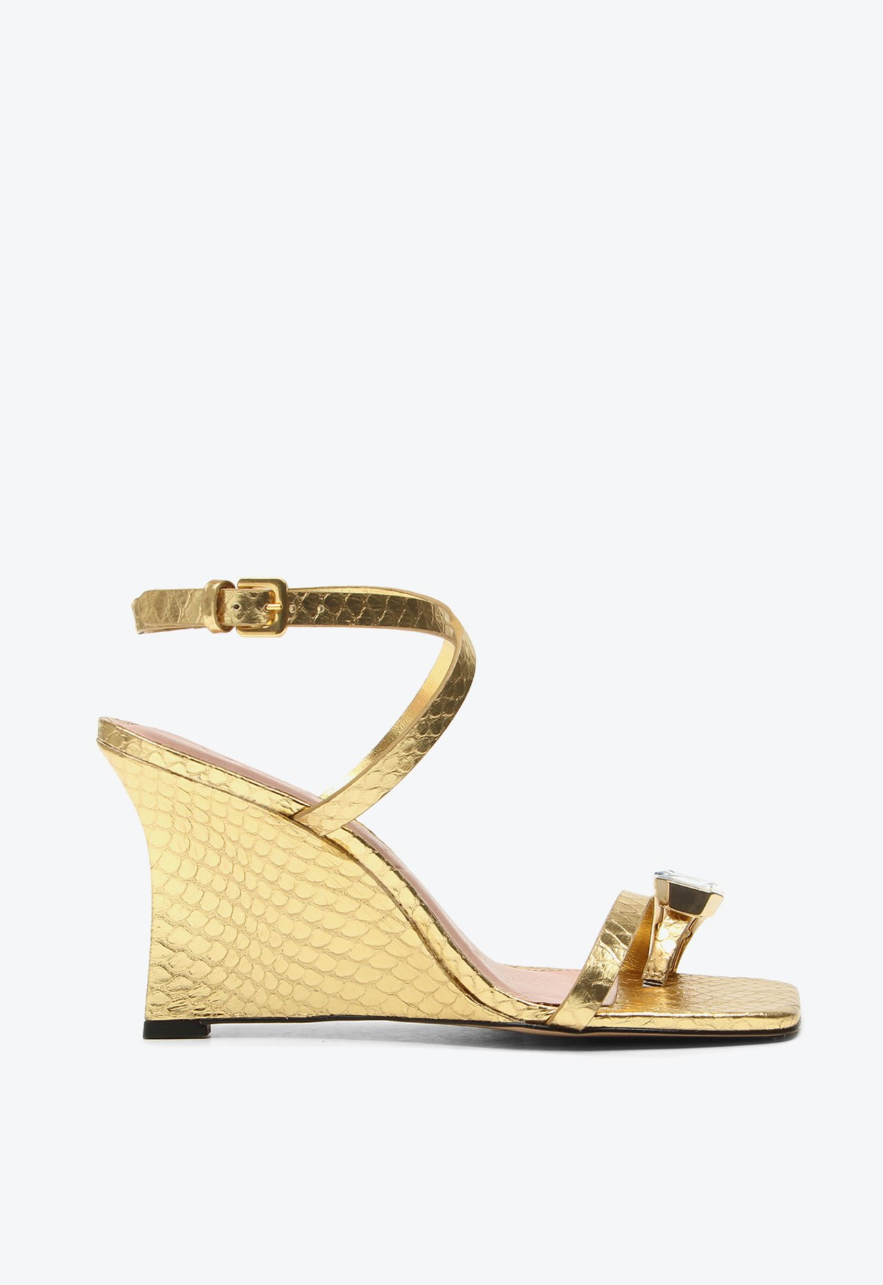 Sandália Mineápolis Dourada | ZZ MALL