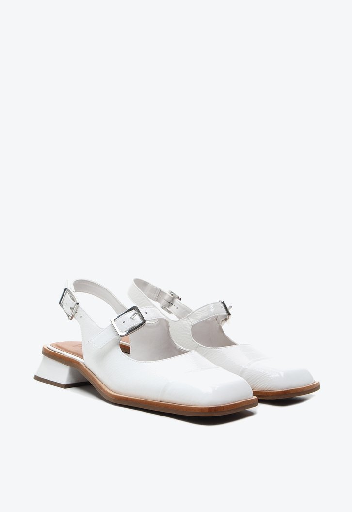 Slingback Branco Vicenza Irene