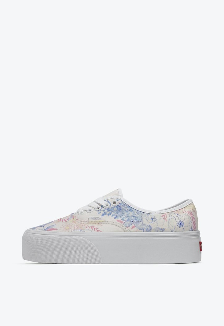 Tênis Authentic Stackform Whimsy Floral True White