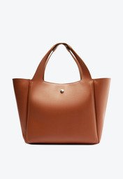 Bolsa Shopping Marrom Anacapri Grande Descontruída