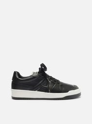 Tênis Preto Arezzo Bico Redondo Amarração Urban