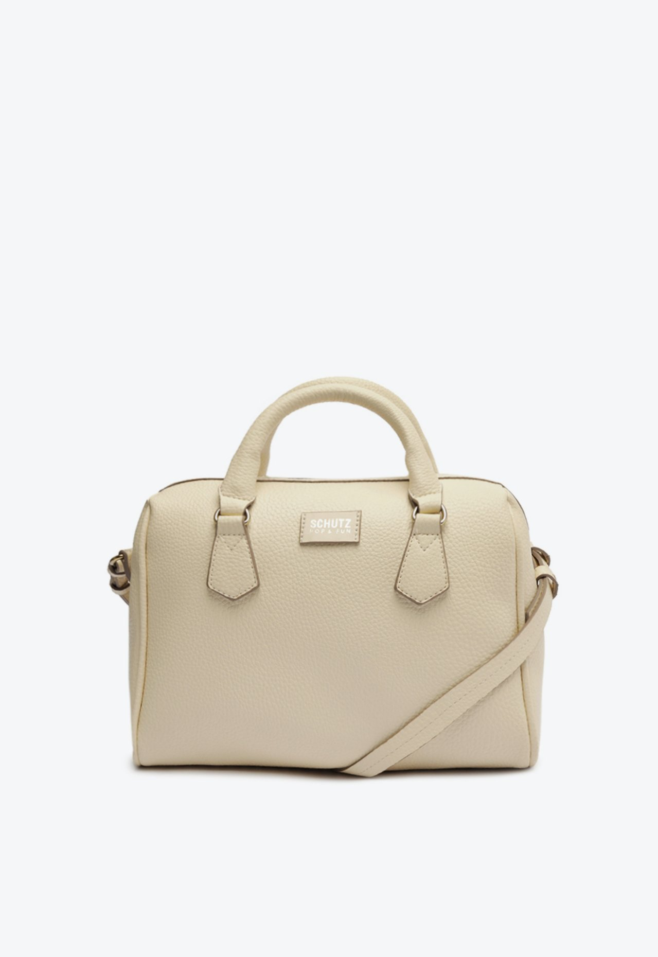 Bolsa Tiracolo Bowling Branca Schutz Média Mikki | ZZ MALL