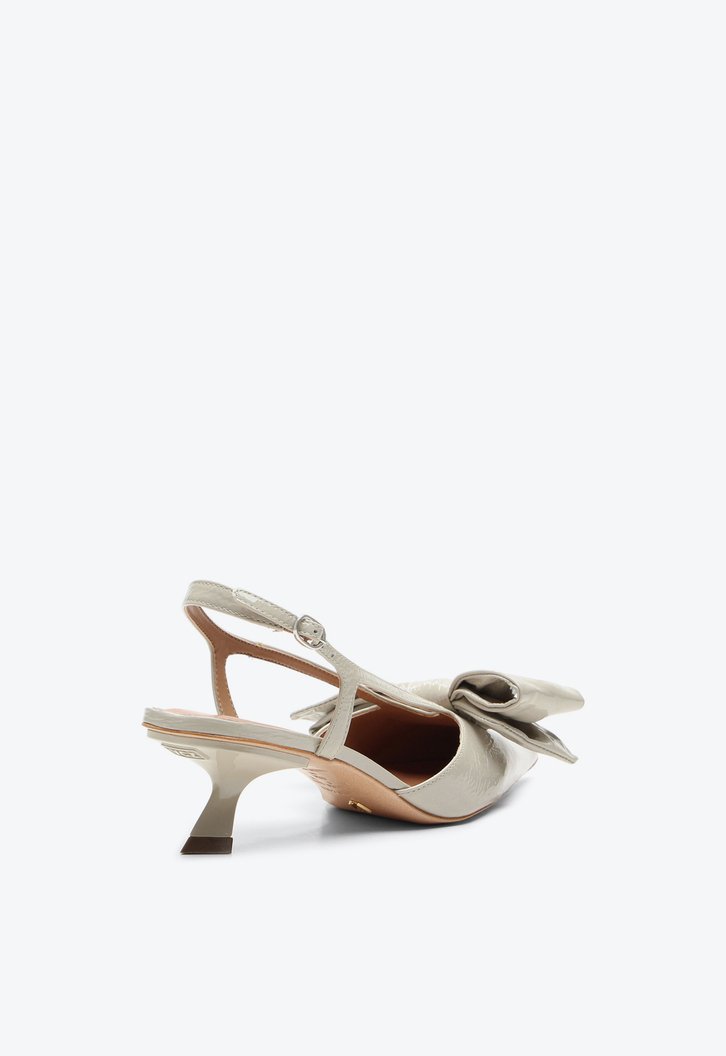 Slingback Sidney Cinza