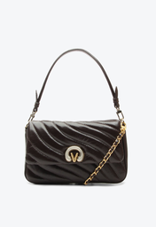 Bolsa Shoulder Manuela Média Marrom