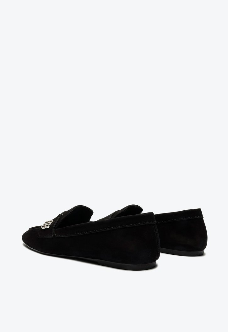 Sapato Mocassim Preto Schutz Nobuck