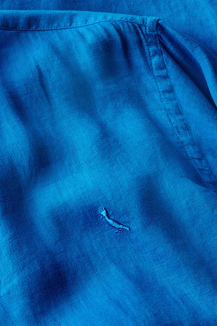 CAMISA AZUL ROYAL RESERVA LINHO