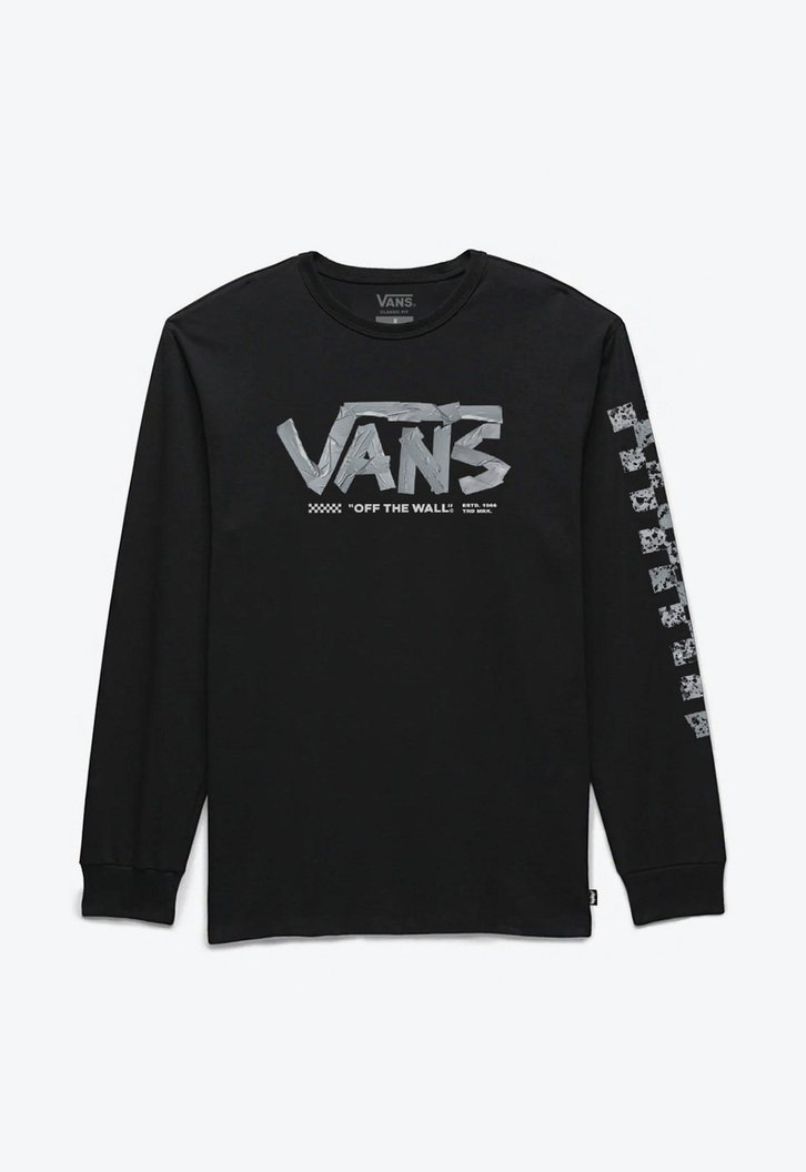 Camiseta Drop Tape Ls Black