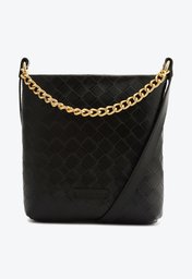 Bolsa Tiracolo Preta Anacapri Corrente Média