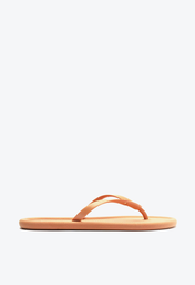 Chinelo De Dedo Laranja Arezzo Brizza Bold