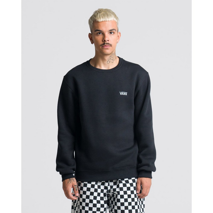 Moletom Core Basic Crew Fleece Blacks | ZZ MALL