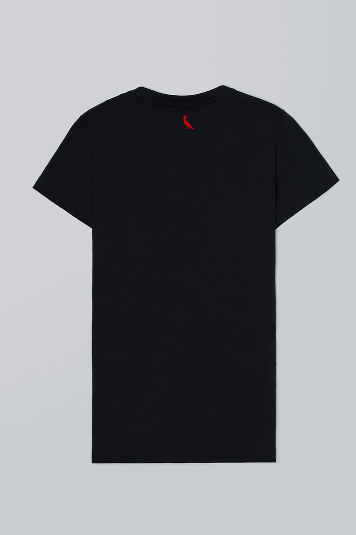 Camiseta Preta Reserva Pica-pau Cerveja Feminina