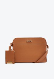 Bolsa Tiracolo Marrom Anacapri Detalhe Média