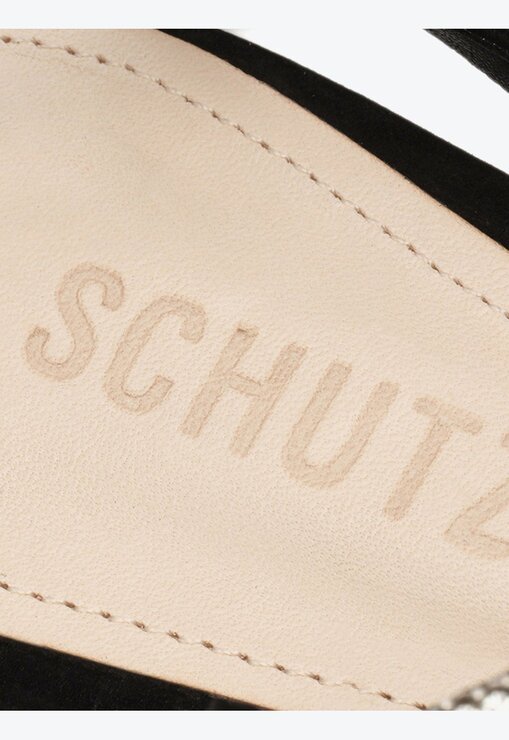 SANDÁLIA RASTEIRA PRETO SCHUTZ STUDS GLAM