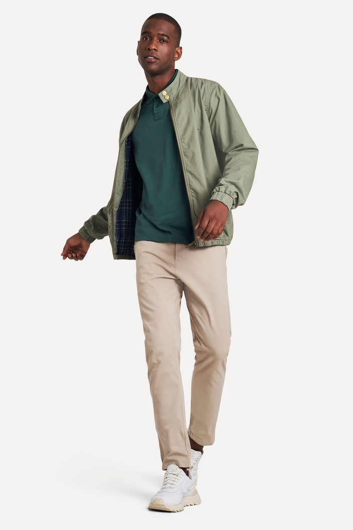 Jaqueta Verde Reserva Casual Sarja