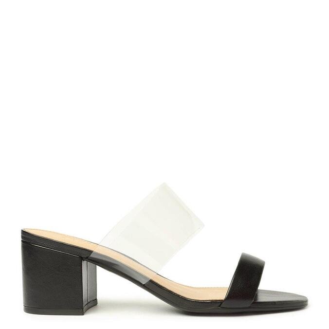 sandalia vinil transparente arezzo