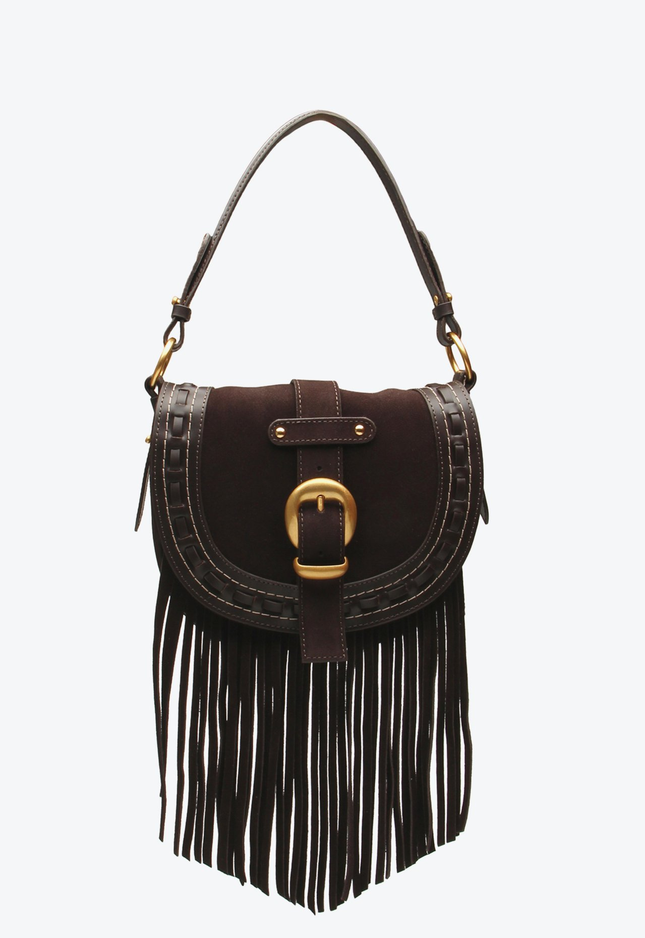 Bolsa Shoulder Hazel Média Marrom | ZZ MALL