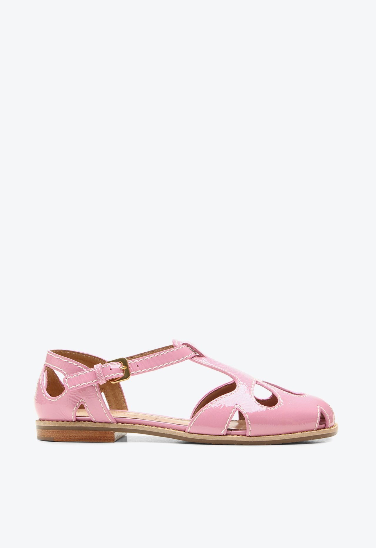 Flat Gia Rosa Verniz | ZZ MALL