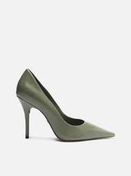 Scarpin verde discount militar arezzo