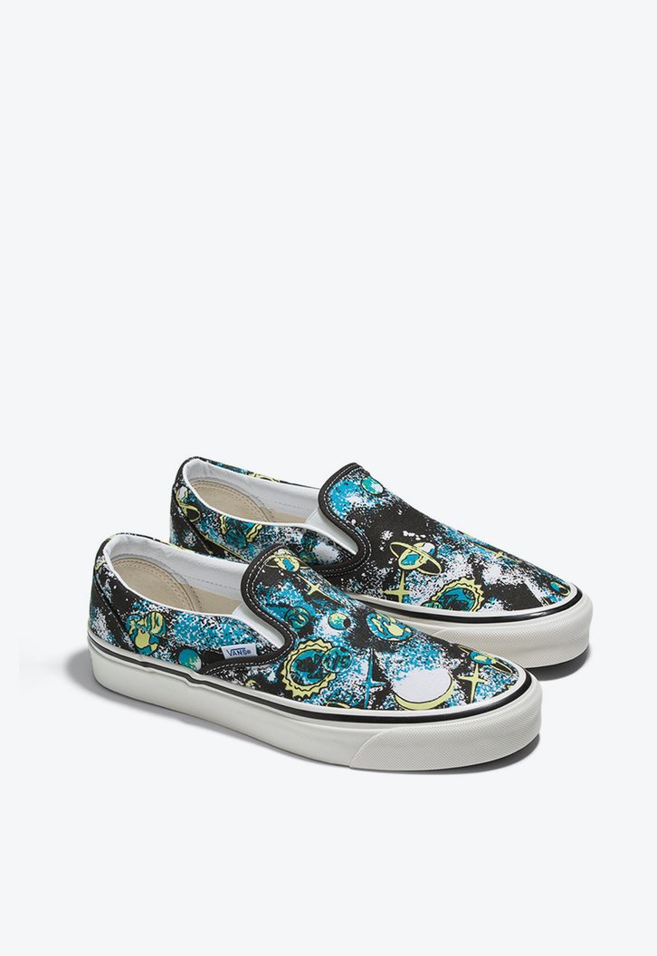 Tênis Classic Slip-On 98 Dx Anaheim Factory Space Black White