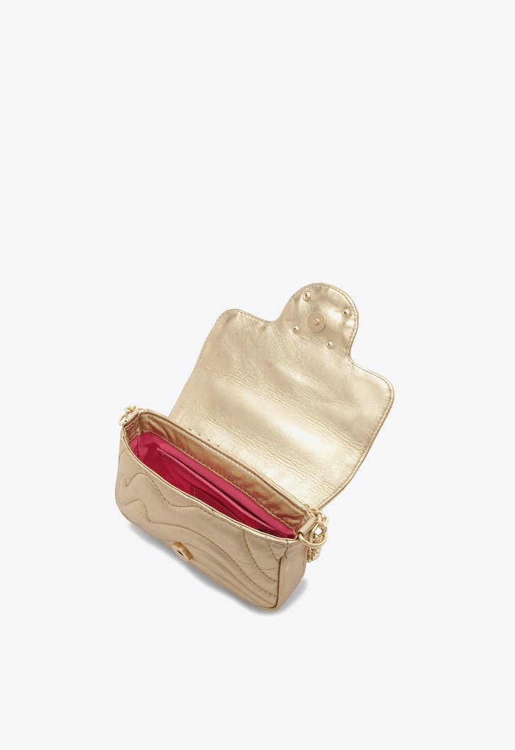 Bolsa Tiracolo Pequena Lily Dourada
